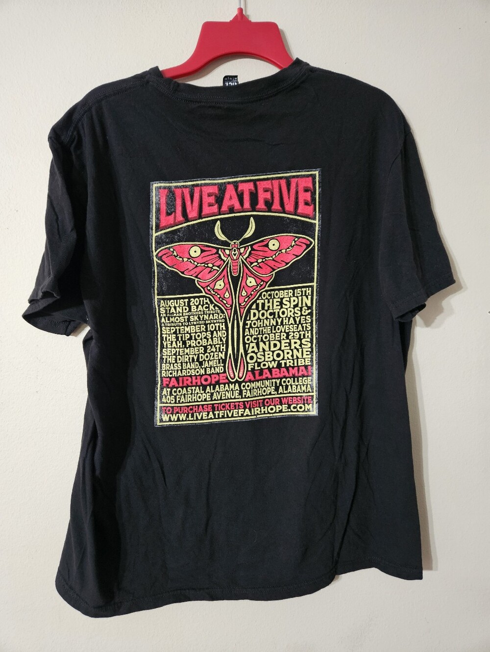 Live At Five Festival Tshirt XL